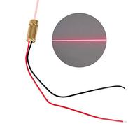 Module laser focalisable, 2.8-5V | 650nm | 5mW | Module de diode 9 * 23mm Outil de mesure de tête laser Red Dot (ligne)
