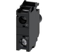 Module LED LED, 230V AC, vert - Le support de lampe s'allume en vert 3SU1401-1BF40-1AA0