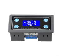 Module Minuterie Numérique 6-30V Retard On/Off | Écran LCD clair, 10 modes de travail, déclenchement haut/bas niveau, pour idéal pour automatisation