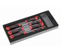 Module mousse 1/3 de 7 tournevis bi-matière torx SAM - TXJ7MM