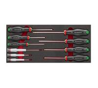 Module mousse 10 tournevis - FACOM - MODM.AT6PB - Protwist Torx - 10x75 à 40x150 mm