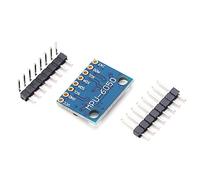 Module MPU-6050 6DOF PCB pour détection mouvement | Gyroscope ±250 à ±2000 dps, accéléromètre ±2 à ±16 g, soudure demi-trou et plein trou