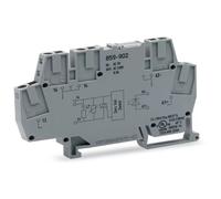 Module optocoupleur WAGO ; tension nominale d'entrée 5 V CC ; plage de tension de sortie 24 … 260 V CA ; gris 859-902