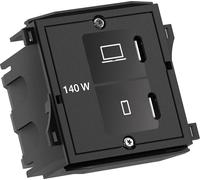 Module personnalisé BACHMANN Chargeur USB C/C/C, avec bloc d'alimentation