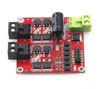 Module pilote de moteur double pont en H DC 6,5 V-27 V pour contrôleur PWM Protection d'isolation optique pour projets d'automatisation robotique