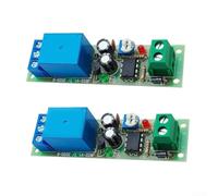 Module pour relais Temporisé DC12V NE555 Réglable 0-60s Module | Délai 0-60s ajustable, circuit NE555 stable, flexible pour divers projets électroniques bricolage