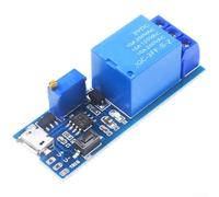 Module pour relais Temporisé USB Compact 54x19mm Module pour | Plage 5V-30V, commutation précise, délai réglable, pour idéal pour circuits électroniques variés