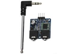 Module Radio FM TEA5767 76-108MHz Stéréo I2C | pour fréquence 76-108MHz, communication I2C simple, puce TEA5767 originale, pour idéal pour Arduino