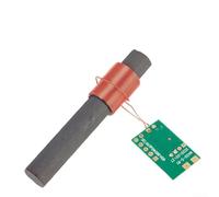 Module récepteur DCF 77,5 kHz Composant d'horloge radio avec antenne Q élevée pour étalonnage du temps Simple pour carte PCB de fréquence 22 mm (B)