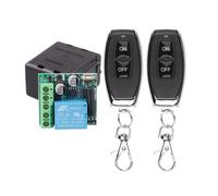 Module récepteur de relais de commutation sans fil RF 433Mhz DC 12V 1 canal pour serrure électromagnétique de porte LED DIY 1Remote