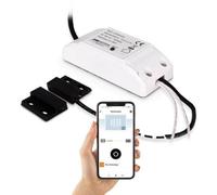 SCS Sentinel, AAM0125 - Module récepteur connecté pour motorisation - 12V DC non fournie - câble 5 m - Compatible avec toutes les motorisations de portail et de porte de garage du marché - WifiGate