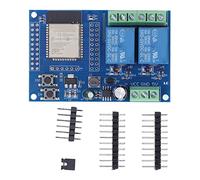 Module Relais 2 Canaux avec Mémoire Flash 4Mo,Touches Programmables pour Apprentissage