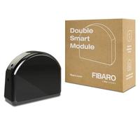 Module relais - Deux canaux - Z-Wave Plus - Noir - Fgs-224