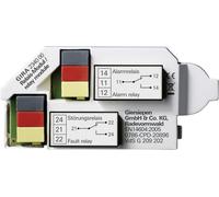 Module relais Gira pour détecteur de fumée Gira Dual Q, 1 pièce.