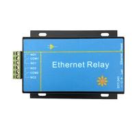 Module relais réseau Ethernet bidirectionnel, contrôleur d'accès à distance IP, maison intelligente, qualité industrielle, prise en charge Modbus