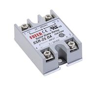 Module relais statique SSR-25DA 25 A, entrée 3-32 V CC, 24-380 CA, 1 pièce