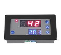 Module Relais Temporisateur Numérique Multifonction DC 12V, Double Écran LED, Cycle de Retard, 10A 1500W, Contrôle par Bouton