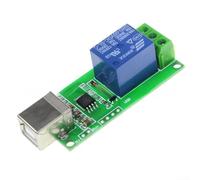 Module relais USB 1 canal 5 V HID sans pilote pour domotique intelligente, contrôle industriel et gestion de l'éclairage avec support de bibliothèque C++