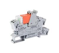 Module relais WAGO ; tension nominale d'entrée 48 V CC ; 2 contacts inverseurs ; gris 788-313