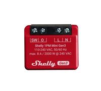 Module relais Wi-Fi Shelly 1PM Mini Gen3 avec Bluetooth et mesure de puissance