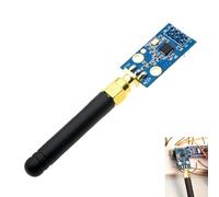 Module Sans Fil CC1101 433MHz avec Antenne SMA, Émetteur Récepteur RF Longue Portée, Interface SPI 1.9-3.6V Faible Consommation, Compatible STM32 IoT, Transmission de Données Stable