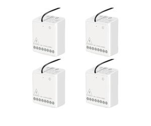 Module Smart Home,d'interrupteur relais sans fil, technologie Zigbee, 4 relais Aqara