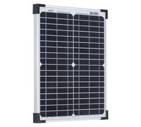 Module solaire monocristallin de 20 W, 12 V, dimensions : 420 x 360 x 25 mm