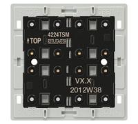 Module sonde à bouton-poussoir Jung double 24V AC/DC 20mA 4224 TSM