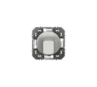 Module sortie de câble encastré Dooxie LEGRAND Ø5-Ø12 mm IP21 IK04 Aluminium