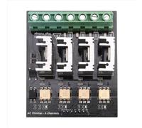 Module variateur CA, 4 canaux, logique 3,3 V/5 V, jusqu'à 220 V (5 A-10 A), module de variation d'intensité pour lampes et moteurs