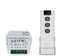 Module Volet Roulant Connecté, avec RF Télécommande, Interrupteur Volet Roulant Connecté en Pourcentage Compatible avec Alexa
