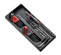 Module XL clés à cliquet + douilles 1/4''+ 2 JP FACOM MOD.R161-46PB