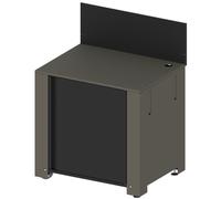 Modulo pour poser une Plancha - Gris Cargo - Cuisine d'extérieur ENO