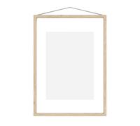 MOEBE Cendrier Moebe A3 31.9x44.1 cm Transparent. Bois. Noir