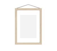 MOEBE Cendrier Moebe A5 16.8x23.2 cm Transparent. Bois. Noir