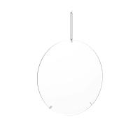 MOEBE Miroir mural Moebe Ø50 cm Stainless steel