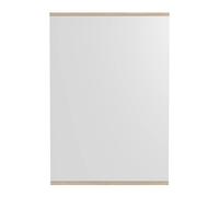 MOEBE Miroir mural rectangulaire 70x100 cm Chêne