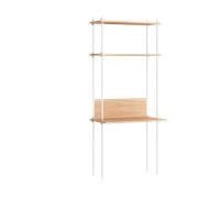 MOEBE Moebe shelving system s.200.1.D Chêne-blanc