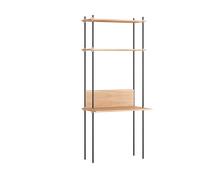 MOEBE Moebe shelving system s.200.1.D Chêne-noir