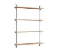 MOEBE Moebe wall shelving ws.115.1 Chêne-noir
