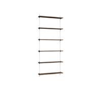 MOEBE Moebe wall shelving ws.200.1 Chêne fumé-blanc