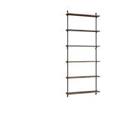 MOEBE Moebe wall shelving ws.200.1 Chêne fumé-noir