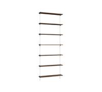MOEBE Moebe wall shelving ws.230.1 Chêne fumé-blanc