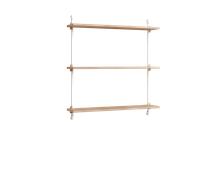 MOEBE Moebe wall shelving ws.85.1 Chêne-blanc
