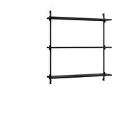 MOEBE Moebe wall shelving ws.85.1 Noir