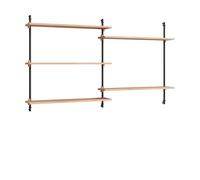 MOEBE Moebe wall shelving ws.85.2.B Chêne-noir