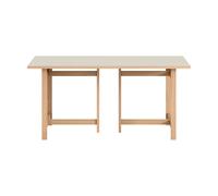 MOEBE Table à manger rectangulaire Moebe Light grey. 160x90 cm