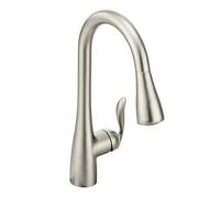 Moen 7594SRS Arbor One-Handle High Arc Pulldown Kitchen Faucet Featuring Reflex, Spot Resist Stainless by Moen