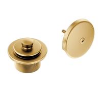 Moen Couvercle de canalisation pour Baignoire/Douche, Or brossé., 2.91x4.25x3.70