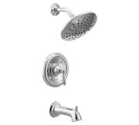 Moen Trim Kit T2253ep, Alexanders de baignoire Douche Robinet Système avec Rainshower Pommeau de douche sans valve, Chrome